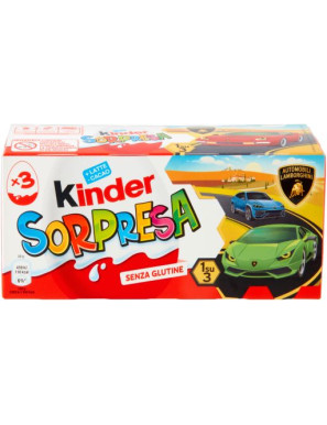 Ferrero Kinder Sorpresa Imbutito T3X32 Lamborghini -Expo K-