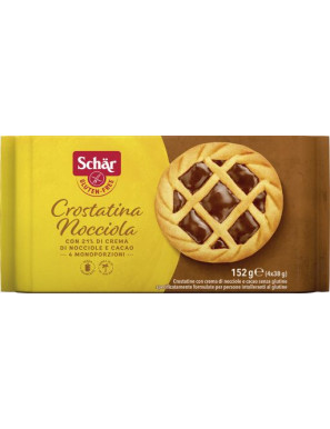 SCHAR CROSTATINA NOCCIOLA GR152 S/GLUTINE  4X38G