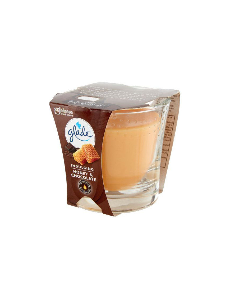 GLADE CANDELA STANDARD MIELE&CIOCCOLATO