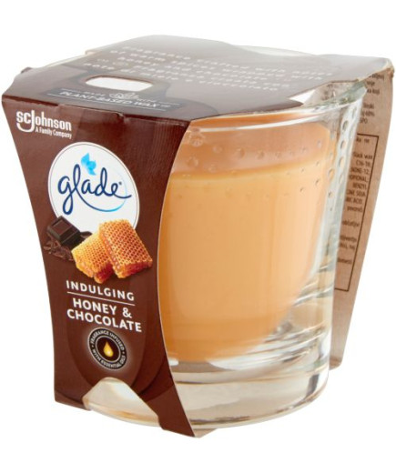 GLADE CANDELA STANDARD MIELE&CIOCCOLATO