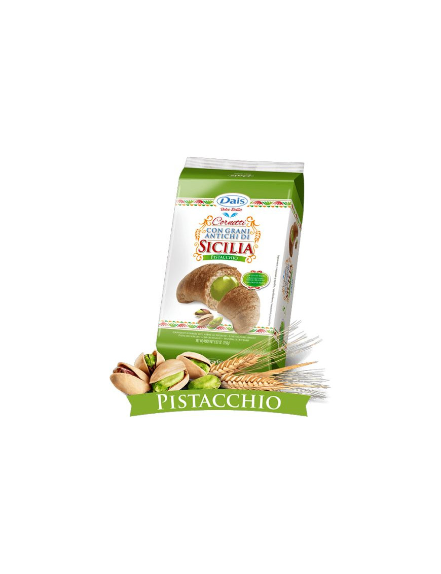 DAIS CORNETTI GRANI ANTICHI G.250 C/CREMA PISTACCHIO (5 PZ)