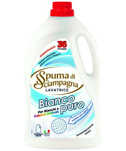 SPUMA DI SCIAMPAGNA LAV.LIQ.36LAV.LT.1,620 BIANCO PURO