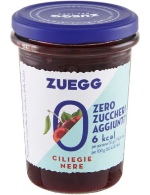 Zuegg Confettura Ciliegie Nere Zero Zuccheri Aggiunti G.220