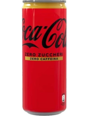 Coca Cola Zero Zuccheri E Caffeina cl.33 Lattina