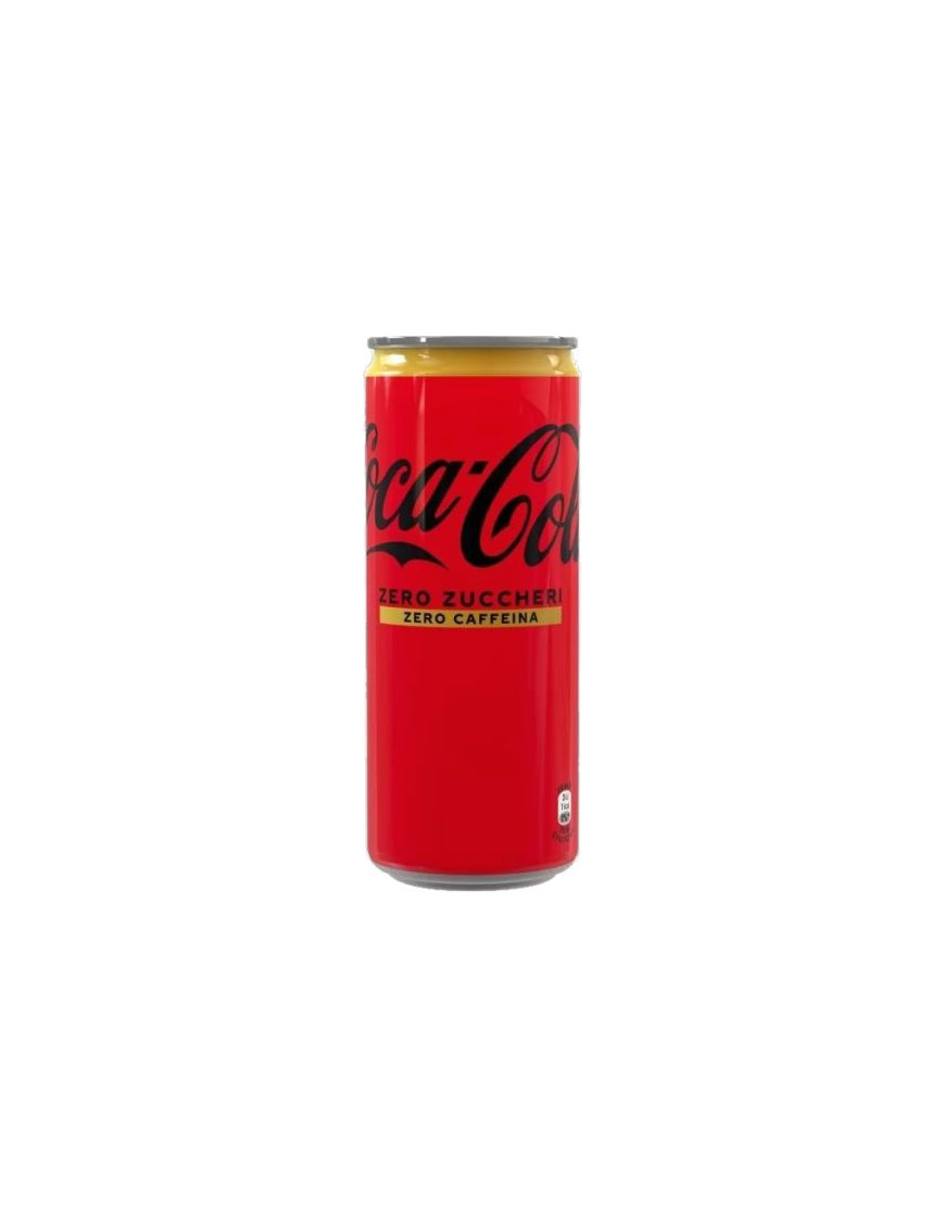 Coca Cola Zero Zuccheri E Caffeina cl.33 Lattina