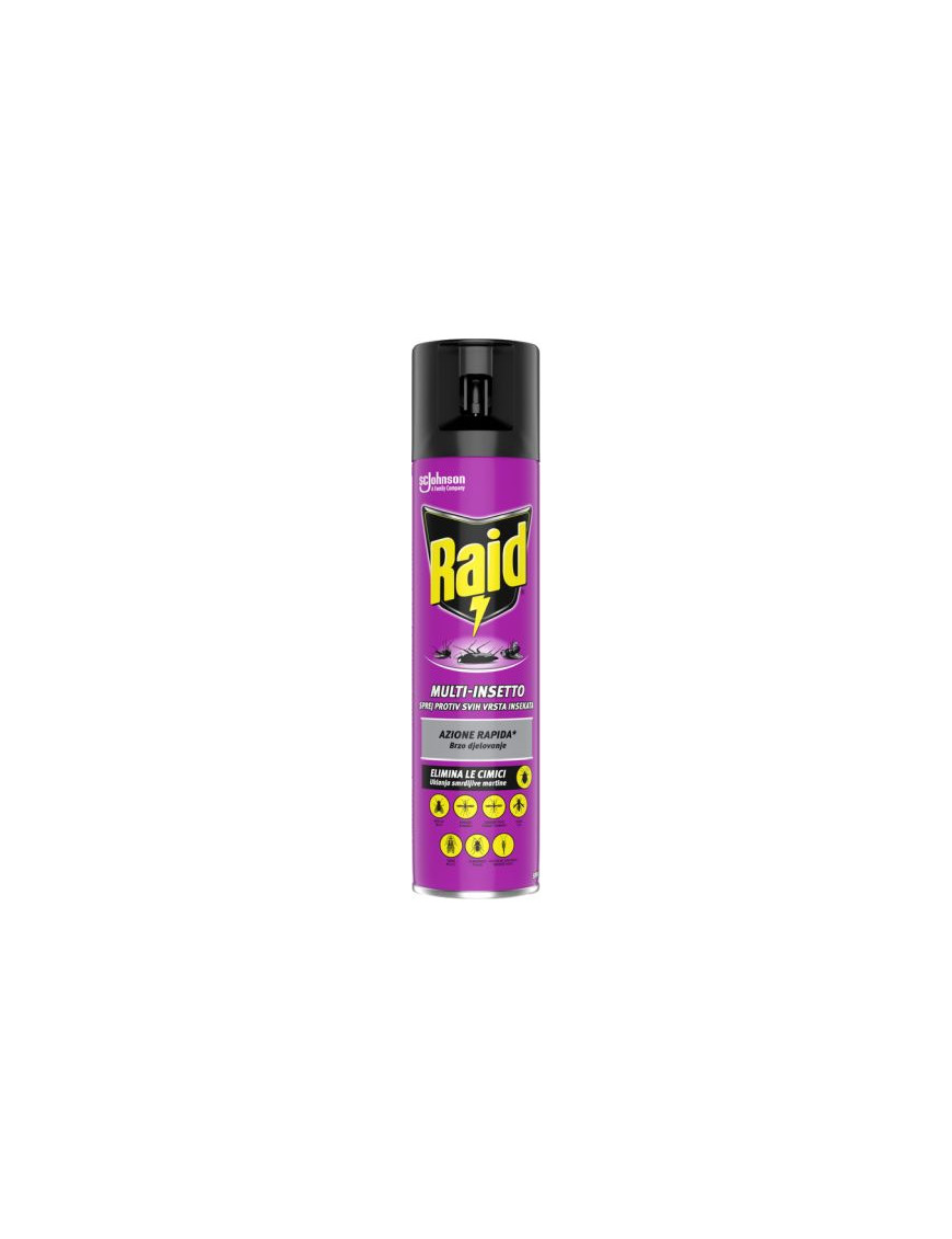 RAID MULTI-INSETTO SPRAY ML.400