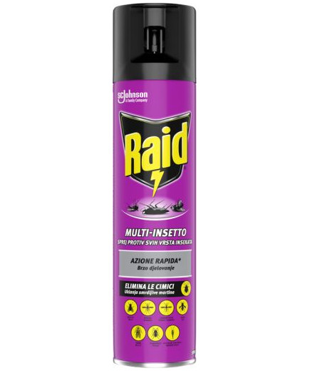 RAID MULTI-INSETTO SPRAY ML.400