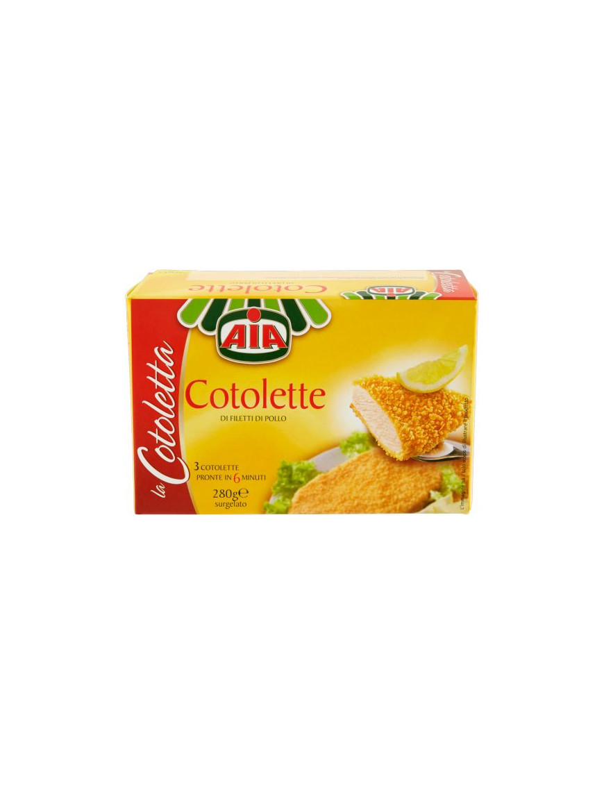 Aia Cotoletta Pollo Surgelata gr.280