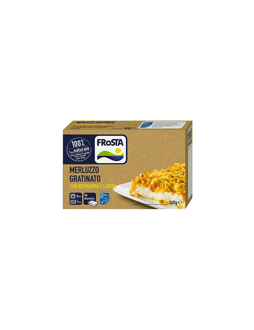 Frosta Merluzzo Gratinato Limone E Rosmarino gr.360