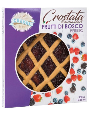 CRADEL CROSTATA G.300 FRUTTI DI BOSCO -CELLOPHAN-