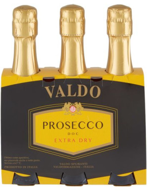 Valdo Prosecco ml.200X3 Extra Dry DOC