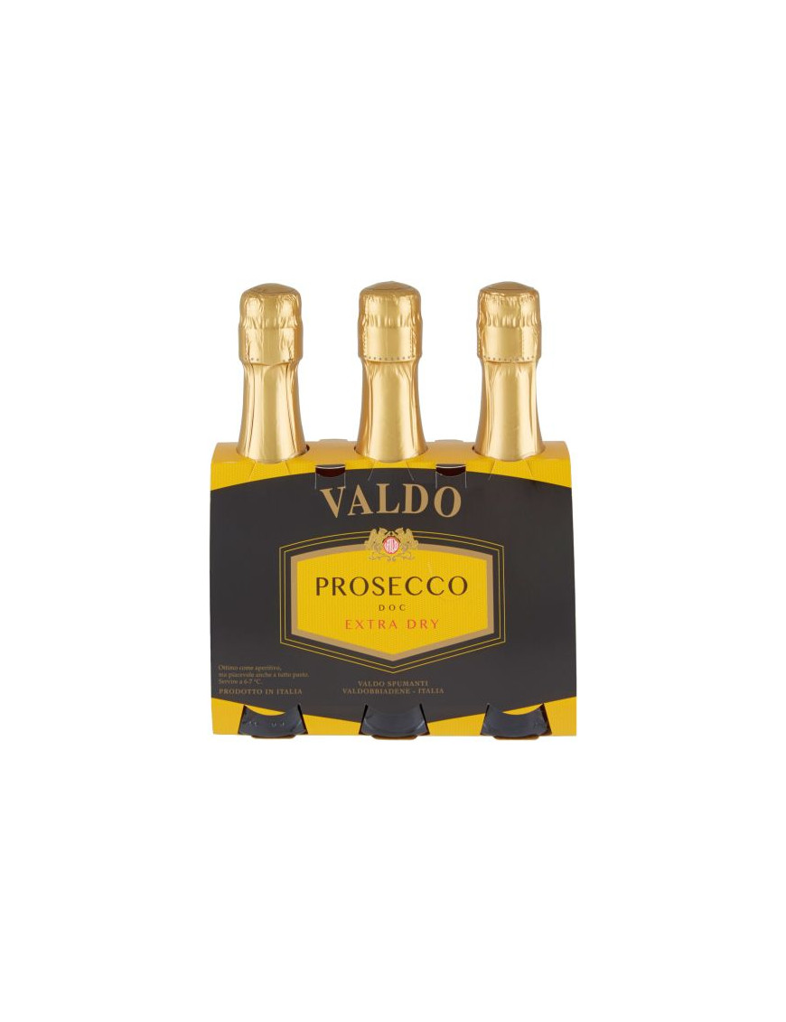 Valdo Prosecco ml.200X3 Extra Dry DOC