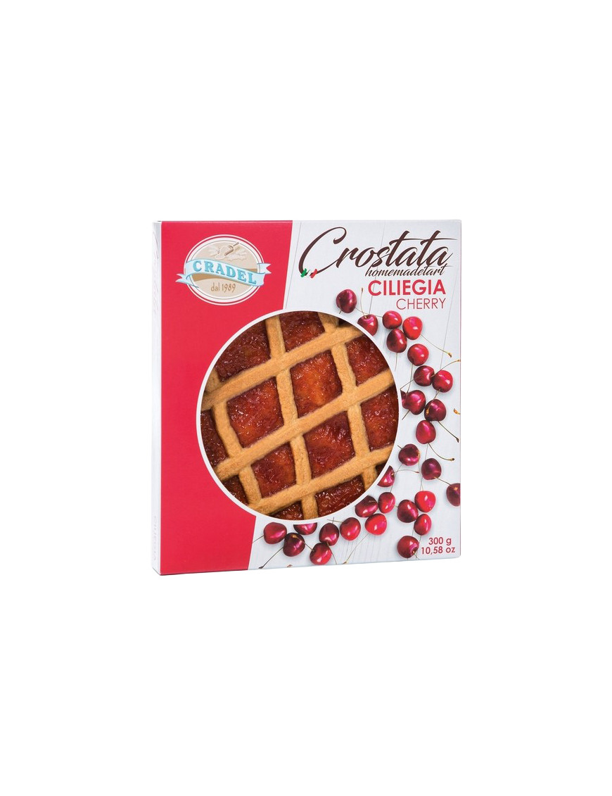 CRADEL CROSTATA G.300 CILIEGIA -CELLOPHAN-