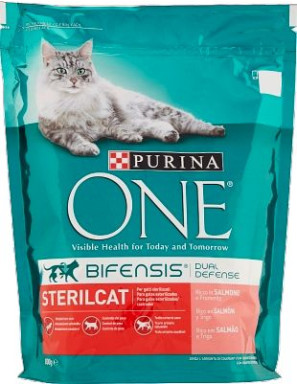 O.N.E. Cat Sterilcat Salmone E Frumento gr.800