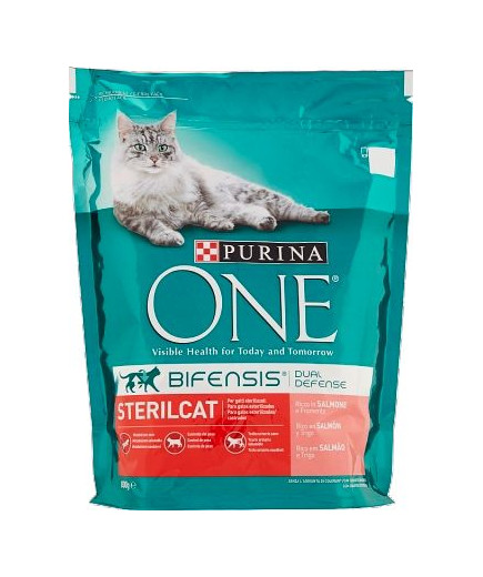 O.N.E. Cat Sterilcat Salmone E Frumento gr.800