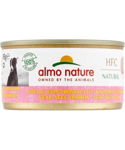 ALMO NATURE CANE CLASSIC GR 95 VITELLO E PROSCIUTTO LATTINA