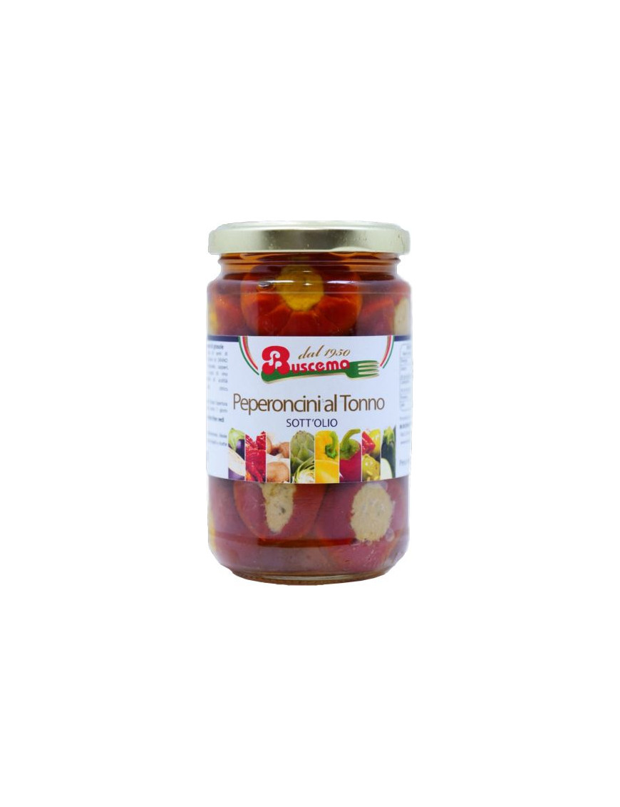 PEPERONCINI AL TONNO GR 280BUSCEMA F.SCO EREDI