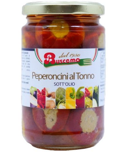 PEPERONCINI AL TONNO GR 280BUSCEMA F.SCO EREDI