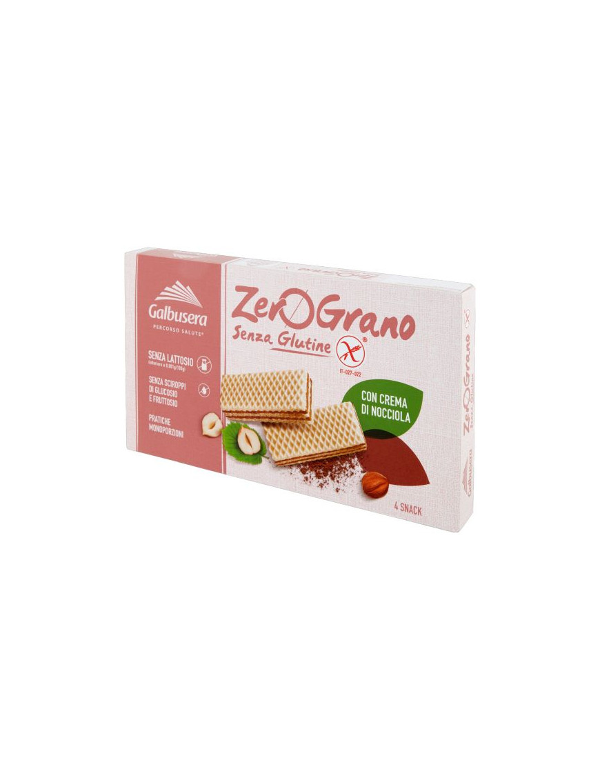 GALBUSERA ZEROGRANO WAFER NOCCIOLA G.180 S/GLUT. S/LATTOSIO