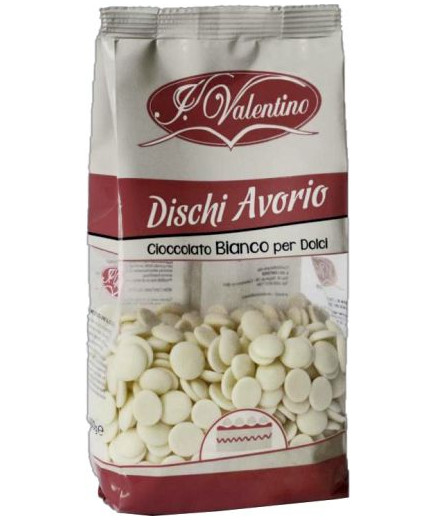 Valentino Dischi Cioccolato Bianco gr.400