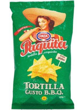 PATA PAQUITA TORTILLA BARBECUE G.200