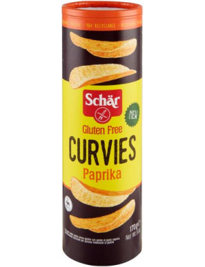 Schar Patatine Curvies Paprika Senza Glutine gr.170