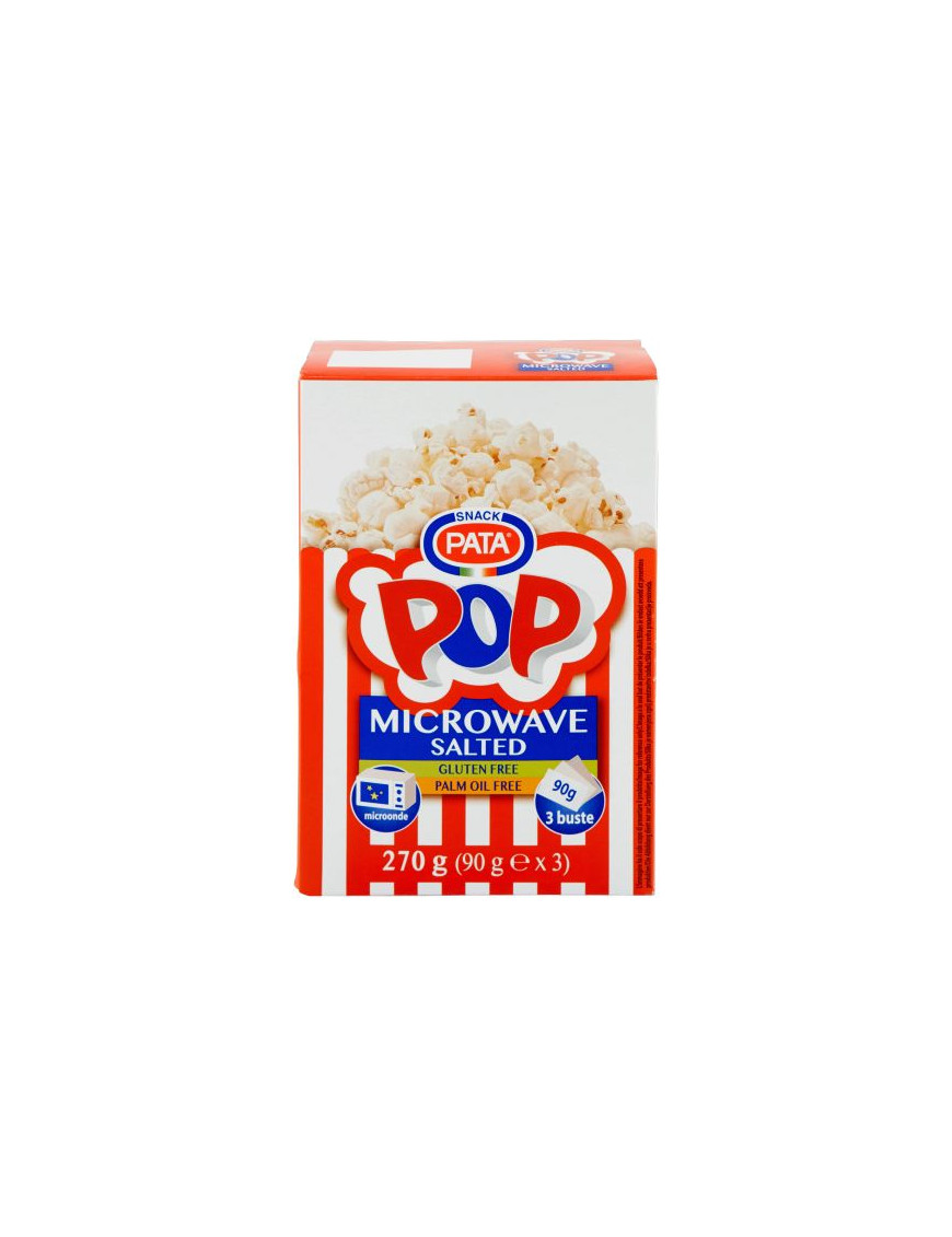 PATA POP CORN MICROONDE SALE GR.90X3