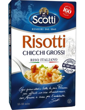 Scotti Riso Risotti Chicchi Grossi 1 Kg