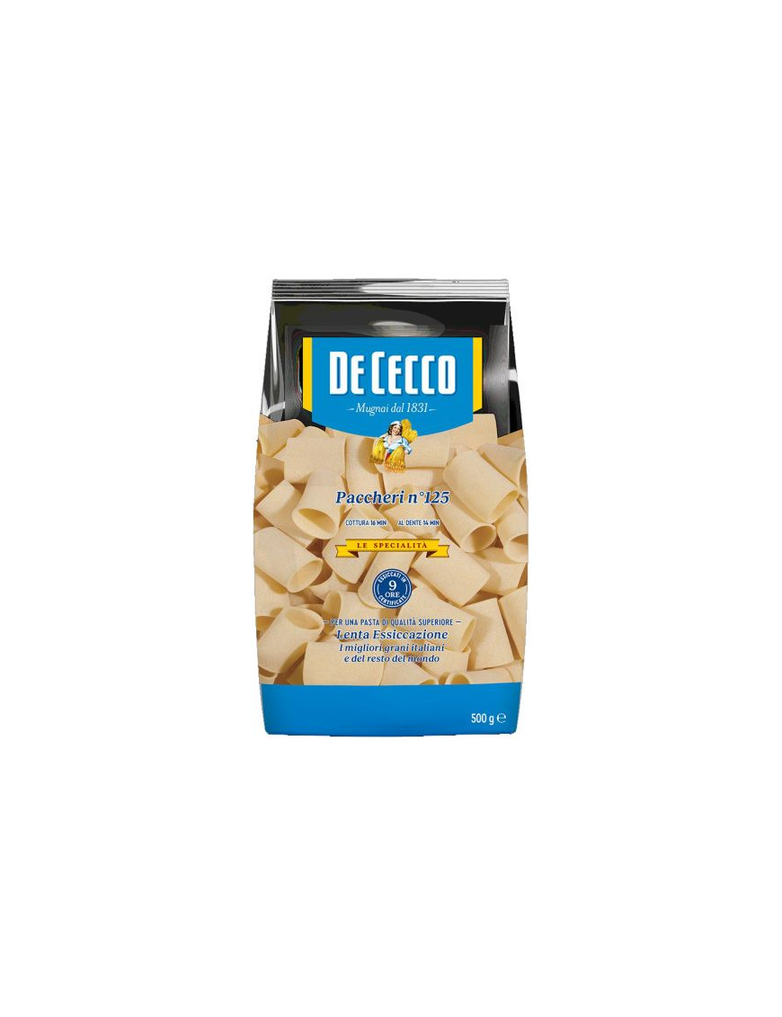 De Cecco Spec.Vasch. Paccheri gr.500 N°125