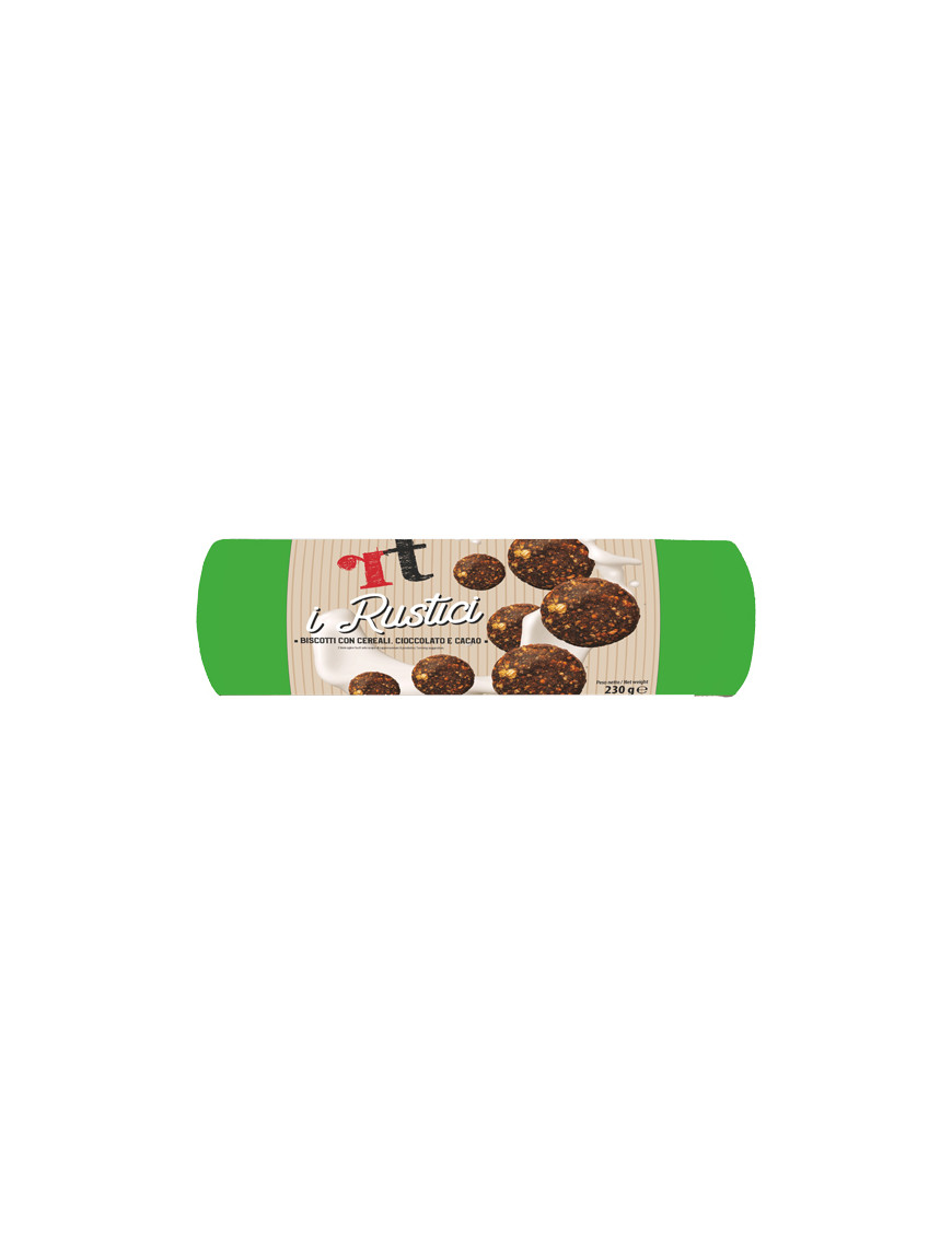 RT  BISCOTTI TUBO CEREALICACAO E CIOCCOLATO G.230