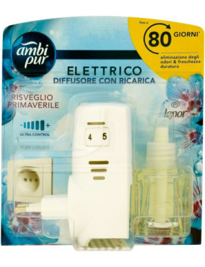 AMBI PUR ELETTRICO DIFFUSORE+RIC.RISVEGLIO PRIMAVERILE ML.20