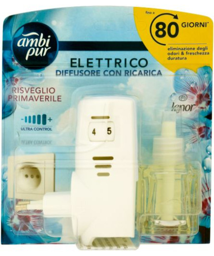 AMBI PUR ELETTRICO DIFFUSORE+RIC.RISVEGLIO PRIMAVERILE ML.20