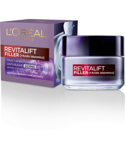 L'Oreal Crema Revitalift Filler Trattamento Anti-Rughe ml.50