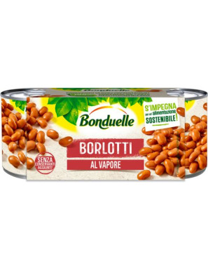 Bonduelle Fagioli Borlotti Cotti A Vapore gr.165X3