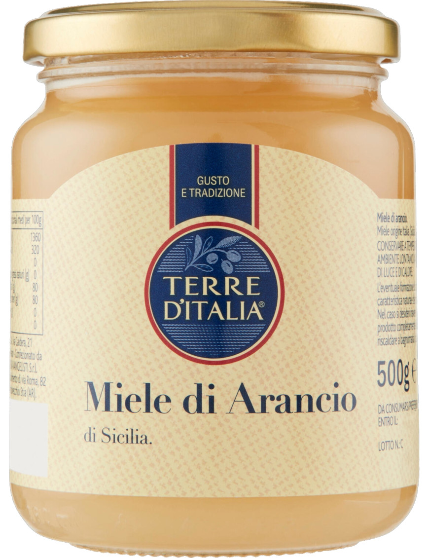 Terre D'Italia Miele Arancio Di Sicilia gr.500