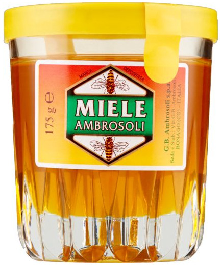 AMBROSOLI MIELE MILLEFIORI  G.175   -BICCHIERE-