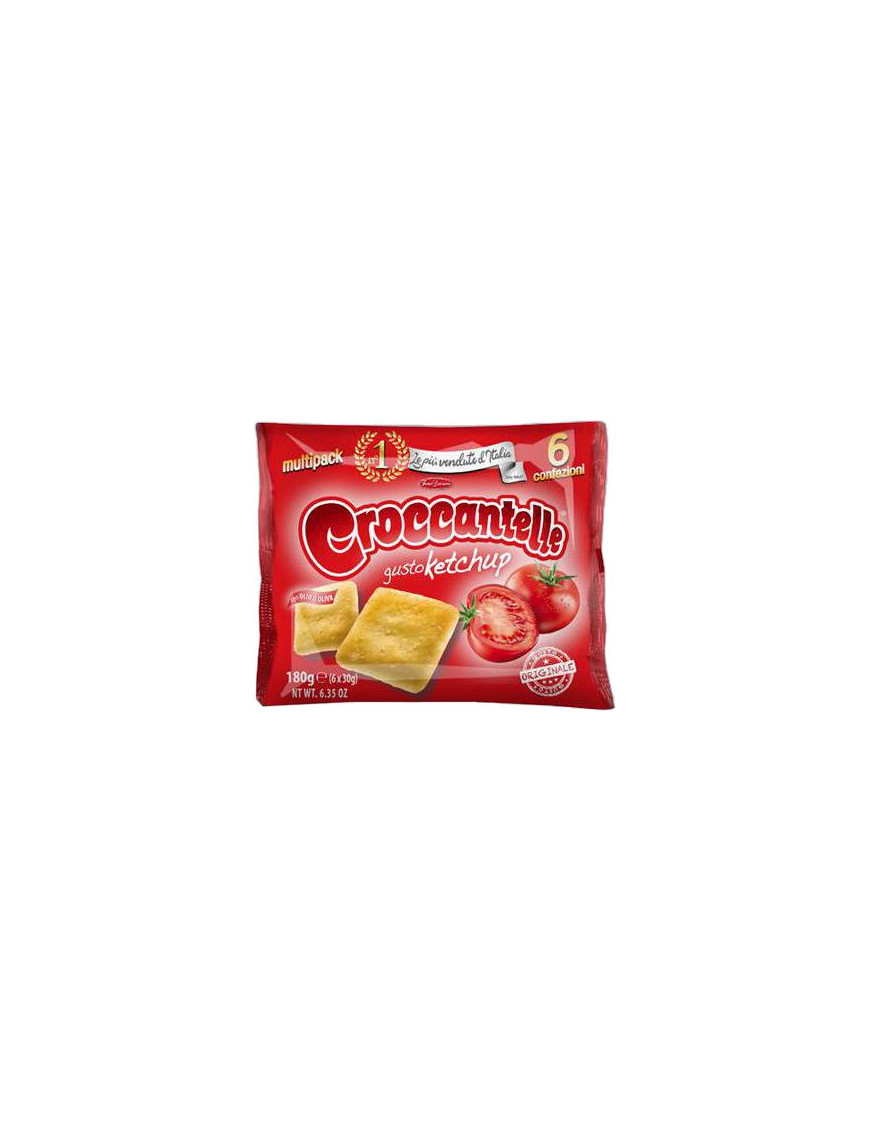 Forno Damiani Croccantelle Multipack Gusto Ketchup 6 Pezzi per gr.30 - gr.180