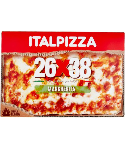 Italpizza Pizza Margherita Rettangolare 26X38 Surgelata gr.485