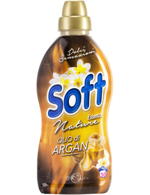 Soft Ammorbidente Concentrato 30 Lavaggi Sensual Argan ml.750