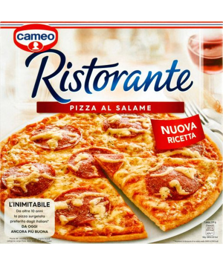 Cameo Pizza Ristorante Salame Surgelata gr.320