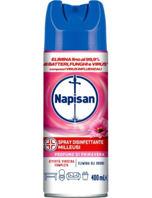 NAPISAN SPRAY DISINFETTANTE ML.400 PROFUMO DI PRIMAVERA