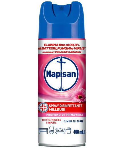 NAPISAN SPRAY DISINFETTANTE ML.400 PROFUMO DI PRIMAVERA