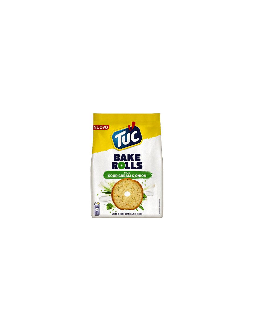 SAIWA TUC BAKE ROLLS G.150 SOUR CREAM & ONION