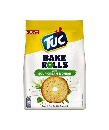 SAIWA TUC BAKE ROLLS G.150 SOUR CREAM & ONION