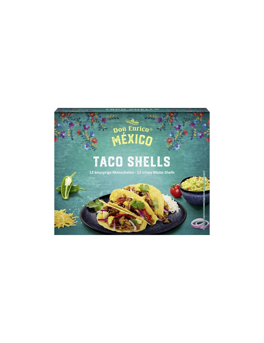 Don Enrico Taco Shells gr.135 12 pz.