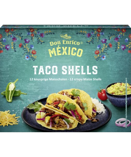 Don Enrico Taco Shells gr.135 12 pz.