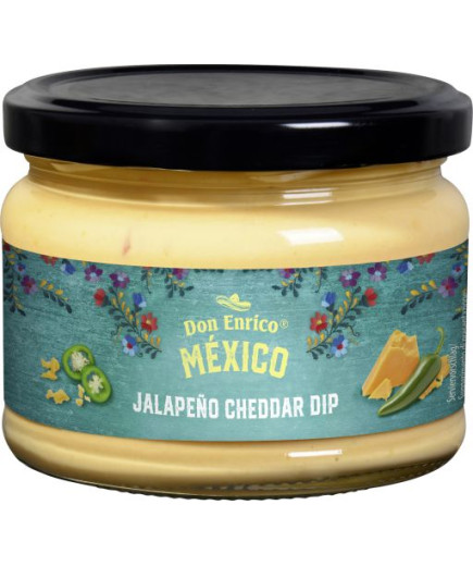 Don Enrico Salsa Jalapeno Cheddar gr.250