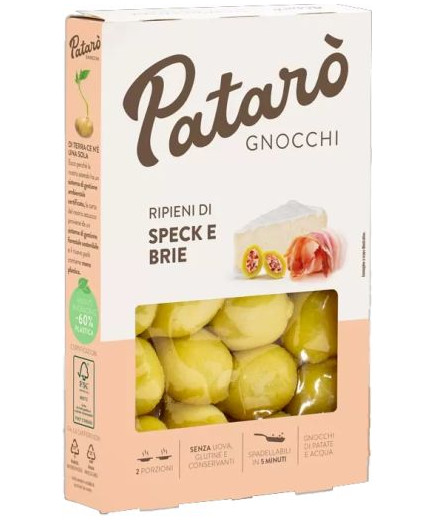 PATARO' GNOCCHI G.400 SPECK E BRIE -PASTA FRESCA-