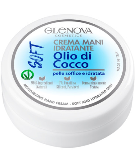 GLENOVA CREMA MANI HYDRA+SOFTOLIO DI COCCO ML 120