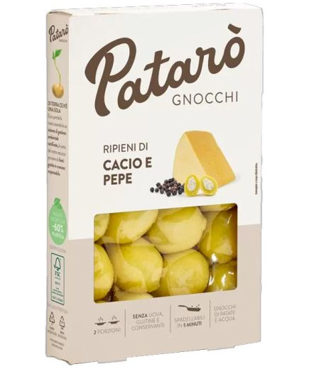 PATARO' GNOCCHI G.400 CACIO E PEPE -PASTA FRESCA-